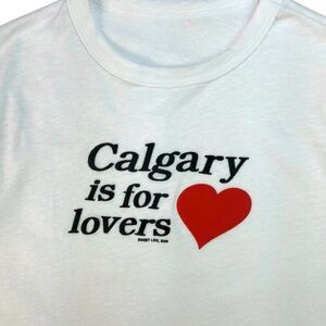 Calgary is for lovers baby tee
